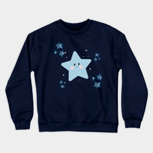 My Blue Star Crewneck Sweatshirt